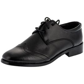 Garons-noir-chaussure-lgante-en-chiffon-diffrents-modles-0