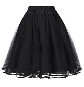 Belle-Poque-Femme-Jupon-Sous-Robe-Crinoline-Petticoat-Rtro-Vintage-en-Tulle-0