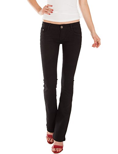 Fraternel Jeans Donna Bootcut Stretch Vita Normal 