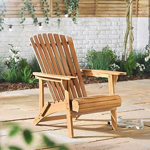 Formschöner chaise de jardin armlehnstuhl terassenstuhl Chaise En Bois Colonial Style Bois 