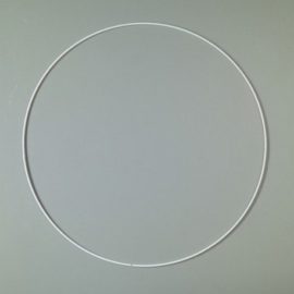 Lealoo-Cercle-Mtallique-Blanc-Diam-40-cm-pour-Abat-Jour-Anneau-pour-Attrape-Rves-0