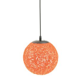 MagiDeal-Lampe-de-Table-en-Rotin-avec-Cble-Boule-de-Globe-Plafond-Suspension-20cm-0