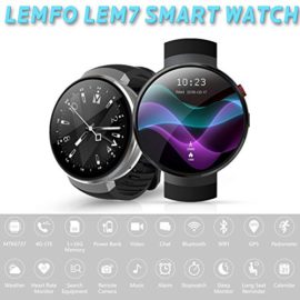 Chen0-super-LEMFO-LEM7-Montre-Intelligente-Android-70-Smartwatch-GPS-et-Bluetooth-LTE-4G-Montre-Intelligente-Bluetooth-Montre-Intelligente-Frquence-Cardiaque-1-Go-16-Go-de-mmoire-avec-loutil-0