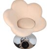 1x-Tabouret-Fauteuil-sige-Assise-Chaise-LongueFleur-Beige-Chaise-Longue-Design-Chaise-pivotante-D0-0-3 1x Tabouret Fauteuil siège Assise Chaise Longue"Fleur Beige" Chaise Longue Design Chaise pivotante D0