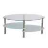 Anself-90-x-45-x-43cm-Table-Basse-de-Salon-avec-3-Etages-0-1 Anself 90 x 45 x 43cm Table Basse de Salon avec 3 Etages
