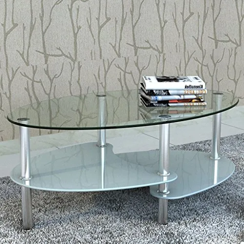 Anself-90-x-45-x-43cm-Table-Basse-de-Salon-avec-3-Etages-0 Anself 90 x 45 x 43cm Table Basse de Salon avec 3 Etages