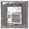 Atmosphera-Pouf-Pliant-Gris-Lysandre-0-0 Atmosphera - Pouf Pliant Gris Lysandre