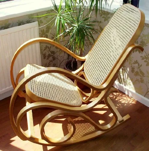 Bentwood-Nouveau-Bois-de-Bouleau-et-Authentique-Rotin-Bois-Courb-Fauteuil--Bascule-Chaise-Thonet-Maternit-Conservatoire-Salon-0 Bentwood Nouveau Bois de Bouleau et Authentique Rotin Bois Courbé Fauteuil à Bascule Chaise Thonet Maternité Conservatoire Salon