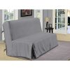 Best-Interior-Housse-de-BZ-Aspect-Lin-2-Places-Gris-Anthracite-Dimensions-140x190cm-0-1 Best Interior Housse de BZ Aspect Lin 2 Places - Gris-Anthracite - Dimensions : 140x190cm