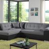 Bestmobilier-Colombia-Canap-dangle-Convertible-Bicolore-en-Simili-et-Tissu-Gauche-0 Bestmobilier - Colombia - Canapé d'angle Convertible - Bicolore - en Simili et Tissu - Gauche