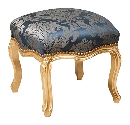 Biscottini-Manele-Tabouret-Repose-Pieds-Style-franais-Louis-XVI-en-Bois-Massif-de-htre-L42-x-PR42-x-H42-cm-0 Biscottini Manele Tabouret Repose-Pieds Style français Louis XVI en Bois Massif de hêtre L42 x PR42 x H42 cm