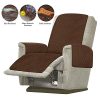 Bottlewise Housse Fauteuil Relax Matelassé Antidérapant, Couverture Fauteuil Inclinable Doux et Confortable, Housse Canapé 1 Place pour Enfant et Animaux Domestique