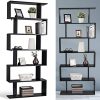 COSTWAY-Bibliothque-tagre-pour-Livres-tagre-de-Rangement-en-Bois-de-6-Niveaux-Contemporaine-80x23x192cm-0-1 COSTWAY Bibliothèque Étagère pour Livres Étagère de Rangement en Bois de 6 Niveaux Contemporaine 80x23x192cm
