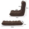 COSTWAY-Canap-Paresseux-Tatami-Pliable-Chaise-de-Plancher-Coussin-de-Chaise-de-Lit-Sige-de-Sol-pour-Maison-Bureau-105-x-57-x-15-CM-0-1 COSTWAY Canapé Paresseux Tatami Pliable Chaise de Plancher Coussin de Chaise de Lit Siège de Sol pour Maison, Bureau 105 x 57 x 15 CM