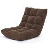 COSTWAY-Canap-Paresseux-Tatami-Pliable-Chaise-de-Plancher-Coussin-de-Chaise-de-Lit-Sige-de-Sol-pour-Maison-Bureau-105-x-57-x-15-CM-0 COSTWAY Canapé Paresseux Tatami Pliable Chaise de Plancher Coussin de Chaise de Lit Siège de Sol pour Maison, Bureau 105 x 57 x 15 CM