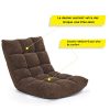 COSTWAY-Canap-Paresseux-Tatami-Pliable-Chaise-de-Plancher-Coussin-de-Chaise-de-Lit-Sige-de-Sol-pour-Maison-Bureau-105-x-57-x-15-CM-0-3 COSTWAY Canapé Paresseux Tatami Pliable Chaise de Plancher Coussin de Chaise de Lit Siège de Sol pour Maison, Bureau 105 x 57 x 15 CM