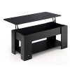 COSTWAY-Table-Basse-avec-Plateau-Relavable-et-1-Etagre-pour-Rangement-de-Style-Moderne-en-Matriau-Ecologique-0-0 COSTWAY Table Basse avec Plateau Relavable et 1 Etagère pour Rangement de Style Moderne en Matériau Ecologique