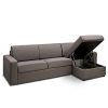 Canap-dangle-Ouverture-RAPIDO-Night-Tissu-Gris-Silver-Couchage-Quotidien-140-14-195-cm-0-1 Canapé d'angle Ouverture RAPIDO Night Tissu Gris Silver Couchage Quotidien 140 * 14 * 195 cm
