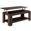 Comifort-Table-basse-relevable-en-chne-massif-avec-porte-revues-intgr-100-x-50-x-4355-cm-0-0 Comifort Table basse relevable en chêne massif avec porte-revues intégré 100 x 50 x 43/55 cm
