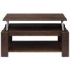 Comifort-Table-basse-relevable-en-chne-massif-avec-porte-revues-intgr-100-x-50-x-4355-cm-0-2 Comifort Table basse relevable en chêne massif avec porte-revues intégré 100 x 50 x 43/55 cm