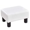 Costway-Tabouret-Ottoman-Pouf-Repose-Pied-Sige-Rectangulaire-Cuir-PU-40-30-24cm-0 Costway Tabouret Ottoman Pouf Repose-Pied Siège Rectangulaire Cuir PU 40 * 30 * 24cm