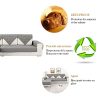 Couverture Canapé d'angle Antidérapant,Housse Canapé Meridienne,Couvre Protection Canapé Segmentée pour canapé d'angle,Protecteur canapé Péninsule Amovible pour Enfant Chien Chat