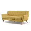 Designetsamaison-Canap-scandinave-3-Places-Jaune-Nils-0-0 Designetsamaison Canapé scandinave 3 Places Jaune - Nils
