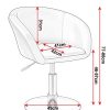 Duhome-Fauteuil-de-Salon-Fauteuil-Club-Similicuir-Fauteuil-Cabriolet-pivotant-Chaise-de-Salle--Manger-rglable-en-Hauteur-slection-de-Couleur-WY-440-0-0 Duhome Fauteuil de Salon Fauteuil Club Similicuir Fauteuil Cabriolet pivotant Chaise de Salle à Manger réglable en Hauteur sélection de Couleur WY-440