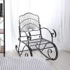 EBTOOLS-Fauteuil--Bascule-en-Fer-Chaise--Bascule-Rocking-Chair-Fauteuil-de-Relaxation-Robuste-Fauteuil-Relaxant-Design-lgant-pour-Balcon-Jardin-Salon-104-89-61cm-0-1 EBTOOLS Fauteuil à Bascule en Fer Chaise à Bascule Rocking-Chair Fauteuil de Relaxation Robuste Fauteuil Relaxant Design Élégant pour Balcon Jardin Salon 104 * 89 * 61cm