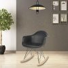 Elightry-Fauteuil--Bascule-sige-en-Plastique-Chaise--Bascule-Pieds-en-Acier-BoisNoir-0-2 Elightry Fauteuil à Bascule siège en Plastique Chaise à Bascule Pieds en Acier Bois,Noir