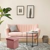 FURNISH-1-Pouf-Coffre-de-Rangement-Pliable-Repose-Pied-en-Velours-Tabouret-Cube-Rose-38-x-38-x-38-cm-0-1 FURNISH 1 Pouf, Coffre de Rangement Pliable Repose Pied en Velours Tabouret Cube Rose 38 x 38 x 38 cm