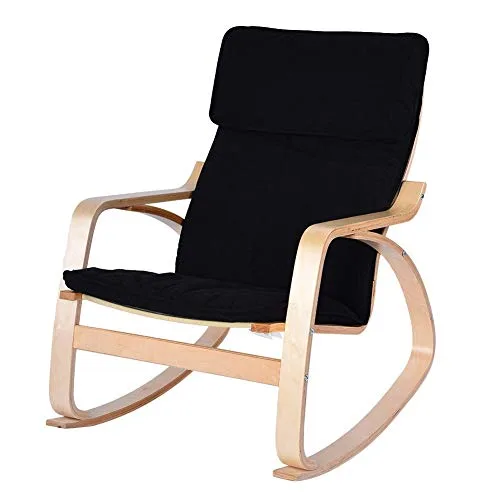 Fauteuil--bascule-inclinable-confortable-en-bois-de-bouleau-Fauteuil-de-dtente-moderne-Noir-0 Fauteuil à bascule inclinable confortable en bois de bouleau Fauteuil de détente moderne Noir