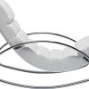 Fauteuil Rocking Chair Manhattan blanc Kare Design