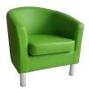 Fauteuil-moderne-en-similicuir-avec-pieds-chroms-pour-la-maison-la-salle--manger-le-salon-le-bureau-la-rception-Vert-0 Fauteuil moderne en similicuir avec pieds chromés pour la maison, la salle à manger, le salon, le bureau, la réception Vert