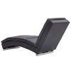 Festnight-Chaise-Longue-Confortable-Chaise-Longue-Interieur-Chaise-Longue-avec-Pieds-en-Acier-Fauteuil-Relaxant-Salon-Gris-Similicuir-0-2 Festnight Chaise Longue Confortable | Chaise Longue Interieur | Chaise Longue avec Pieds en Acier | Fauteuil Relaxant Salon | Gris Similicuir