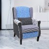 Festnight-Fauteuil-Patchwork-Relax-de-Style-Campagne--Couleurs-Bleu-et-Blanc-0-1 Festnight Fauteuil Patchwork Relax de Style Campagne à Couleurs Bleu et Blanc