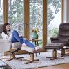 GFA The Amalfi Simili Daim Tissu Fauteuil pivotant inclinable en Quatre Couleurs