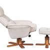 GFA The Amalfi Simili Daim Tissu Fauteuil pivotant inclinable en Quatre Couleurs