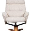 GFA The Amalfi Simili Daim Tissu Fauteuil pivotant inclinable en Quatre Couleurs