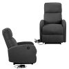 Happy Garden Fauteuil électrique inclinable Relax Gris Anthracite
