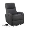 Happy Garden Fauteuil électrique inclinable Relax Gris Anthracite