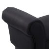 Homcom Banc Banquette Design Contemporain accoudoirs courbés Grand Confort 102L x 31l x 51H cm