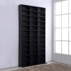 Homcom Bibliothèque étagère Style Contemporain 33 Compartiments réglables en Hauteur 1,02L x 0,24l x 1,95H m