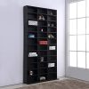 Homcom Bibliothèque étagère Style Contemporain 33 Compartiments réglables en Hauteur 1,02L x 0,24l x 1,95H m