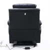 Homcom Fauteuil de Relaxation électrique Fauteuil releveur inclinable avec Repose-Pied Ajustable Simili Cuir