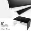 Homfa Table Basse de Salon Design Table de Salon en Bois Moderne avec Rangement 90*54*42CM