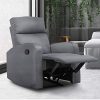 IDMarket-Fauteuil-Relaxation-inclinable-Gris-Anthracite-0-0 IDMarket - Fauteuil Relaxation inclinable Gris Anthracite