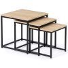 IDMarket-Lot-de-3-Tables-Basses-gigognes-Detroit-354045-Design-Industriel-0 IDMarket - Lot de 3 Tables Basses gigognes Detroit 35/40/45 Design Industriel