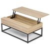 IDMarket-Table-Basse-Plateau-relevable-Detroit-Design-Industriel-0 IDMarket - Table Basse Plateau relevable Detroit Design Industriel