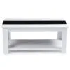 IDMarket-Table-Basse-contemporaine-Bois-Blanc-et-Noir-Georgia-0-2 IDMarket - Table Basse contemporaine Bois Blanc et Noir Georgia